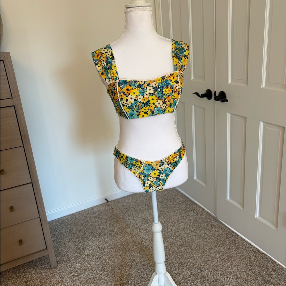 L*space Daisy Diamond Two-Piece Bikini Set